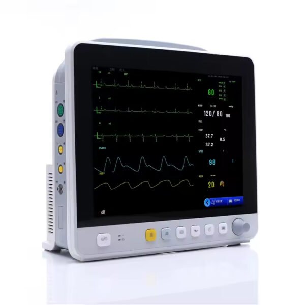 Main-02 SR-E12 12.1" Multi- Parameter Patient Monitor for Home Use Patient Medical Device-ECG Machine