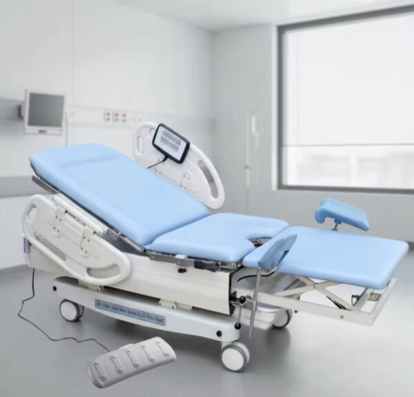 Main-02 SR-20109-B Gynecological Examination Bed Medical Bed Delivery Bed Obstetric Bed