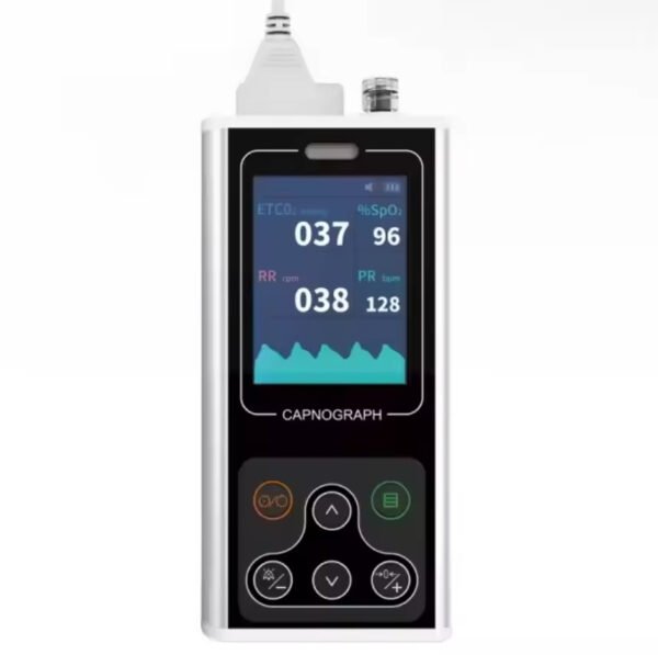 Main-02 CA10S Light LCD Display Capnograph with Respiratory Waveform