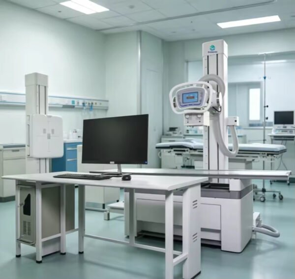 SR50DR-B 50kW Electric Lifting Digital X Ray Complete Set 380V 40-150kVp 30-630mA DR Radiography System