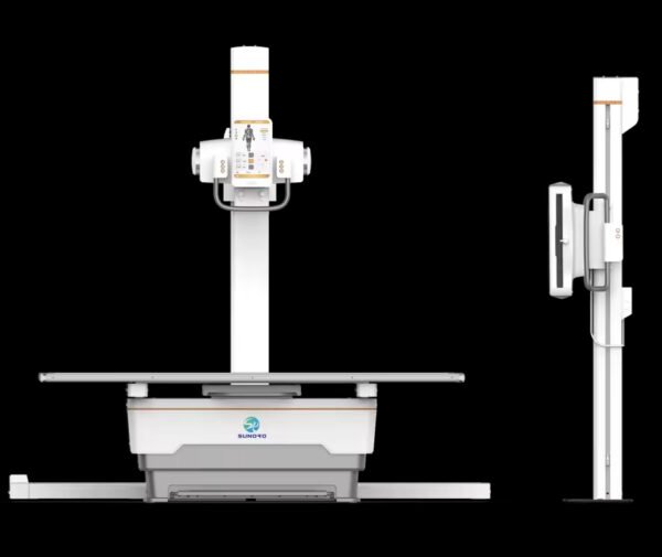 Main-02 SR-1000ND 50kw Electric Dual-Column Steel Flat Panel Digital Radiography System