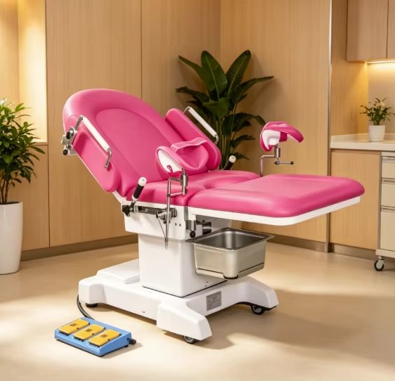 Main-02 SR-2F Electric Obstetric Table Operation Table Medical Care Bed Hospital Bed