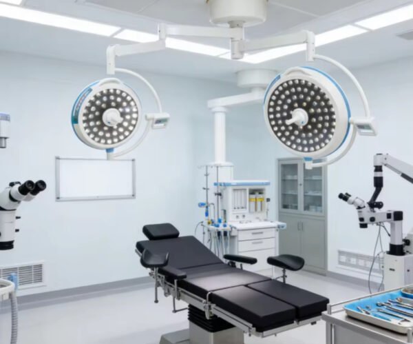Main-02 SRC-500/500 Medical LED Double Head Operating Lamp