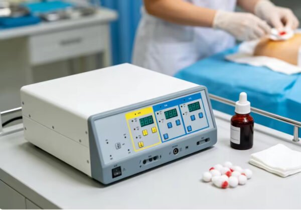 Main-02 SR-E016 Bipolar Electrocautery Surgical Electro Scalpel | Medical Electrosurgical Unit CE Certified for Human