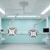 JD1700J Ceiling Double Head Led Examination Lamp Max 120000lux for Surgery Clinic and Dental Cosmetic Lamp