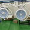 YDE700/500 Large Lens Model Ceiling Dual Head LED Surgical Lamp Adjustable Color Temp Hospital Operating Shadowless Light