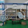 Main-02 YDE700-500 Diamond Shaped Lamp Ceiling Dual LED Surgical Lamp Adjustable Color Temp Hospital Operating Light