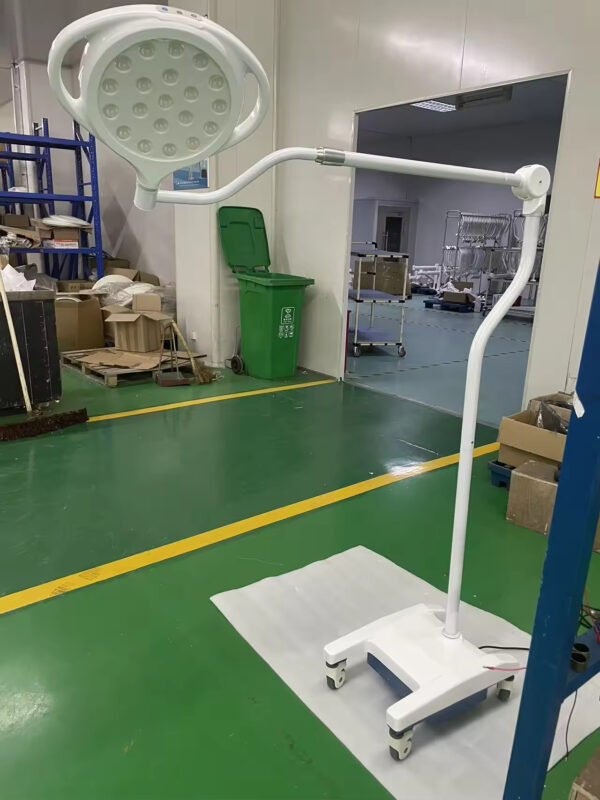 YDE300D Portable LED Operating Light Adjustable Shadowless Operating Surgical Lamp on Stand