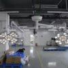 Main-02 ZW-F71/58S Operating Lamp LED Shadowless Surgical Light Ceiling Petal Shaped Operation Light Lamparas Quirurgicas