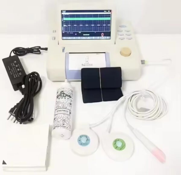 SR-9000B+ Hospital Equipment Electric Fetal Monitoring Ultrasound Doppler Fetal Monitor Plastic Export Product