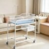 SC-C Medical Crib Portable Transparent Rooming-in Infant Bed Hospital Bassinet on Casters