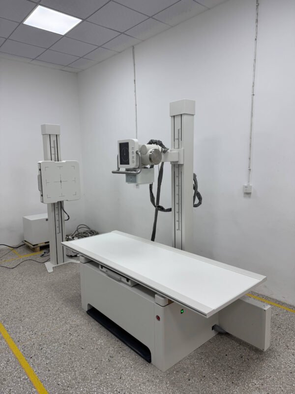 SR32R-C Digital Xray Machine Double Columns Floor-Mounted Radiography X Ray System Touch Screen Hospital X-Ray Equipment
