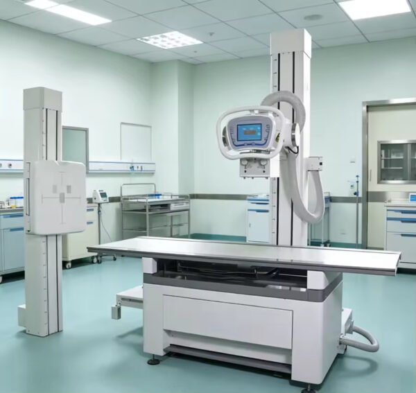 SR50DR-B 50kW Electric Lifting Digital X Ray Complete Set 380V 40-150kVp 30-630mA DR Radiography System