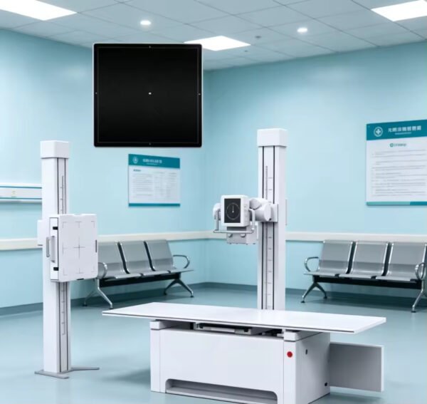 Main-03 SR32DR-C 32kW Manual Lift Digital X Ray Complete Set 380V 40-150KV 10-630mA DR Radiography System