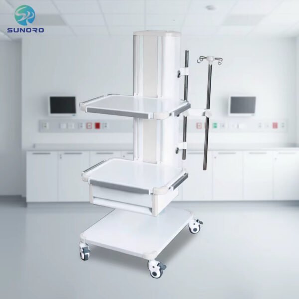SRDT-07OEM Hospital Emergency Cart Hospital Furniture Trolley Medical Cart