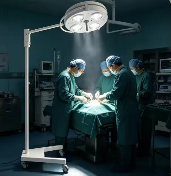 Main-03 SRM-4A/SRM- 4B Halogen Lamps with Camera Minor Operation Lighting and Ceiling Mount Convenient for Surgical Use