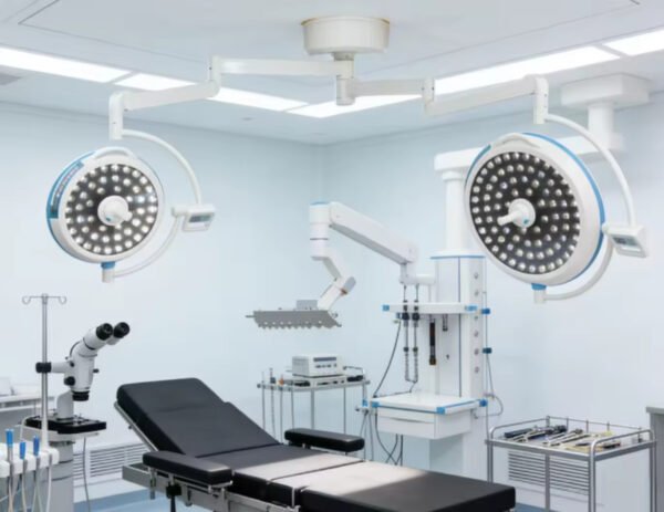 Main-03 SRC-500/500 Medical LED Double Head Operating Lamp
