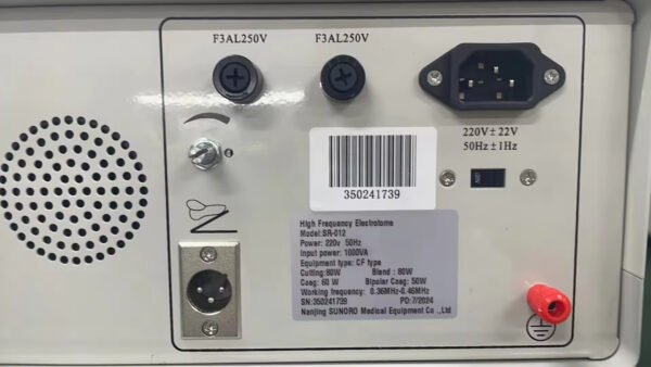 Main-03 SR-E012 Portable Electrocautery Machine for Surgical Dermatology and Veterinary Use with High-Frequency and Bipolar Function