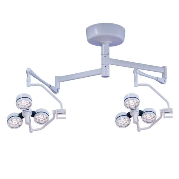 Main-03 YD02-LED3+3 Led Ceiling Mounted Surgery Light Medical Shadowless Hospital Lamp