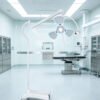 Main-03 SRM-3 Mobile Floor LED Surgical Lamp Osram Beads Adjustable Brightness Color Temp Medical Shadowless Exam Light