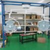 Main-03 YDE700-500 Diamond Shaped Lamp Ceiling Dual LED Surgical Lamp Adjustable Color Temp Hospital Operating Light