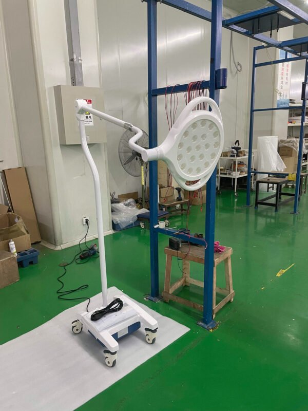 YDE300D Portable LED Operating Light Adjustable Shadowless Operating Surgical Lamp on Stand