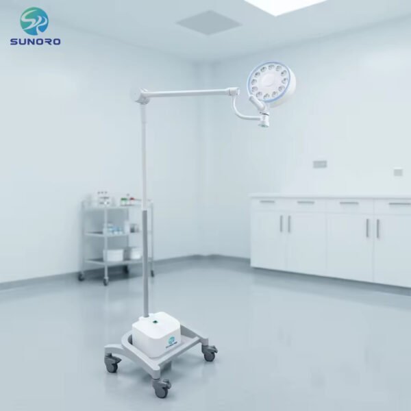 SR-280 Hospital Equipment Vertical Surgical LED Lamp Veterinary Portable Mobile Operating Theatre Lights