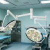 Main-03 SR-H6D Ceiling Dual 660mm Round LED Surgical Lamp Adjustable CRI Color Temp Operating Light