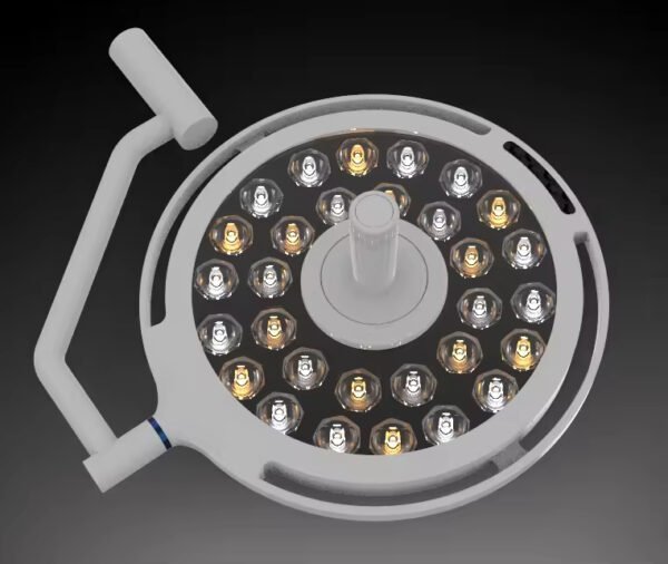 Main-03 ZZ-B400/400 Ceiling Led Examination Light Adjustable Illumination and Color Temperature Surgical Lamp for Dental