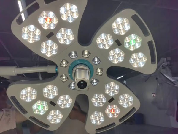 Main-03 ZW-F71/58S Operating Lamp LED Shadowless Surgical Light Ceiling Petal Shaped Operation Light Lamparas Quirurgicas