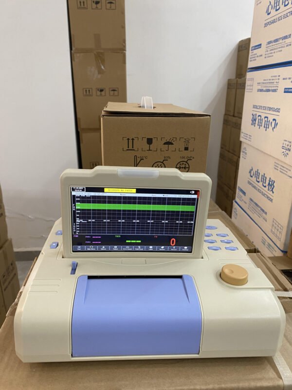 SR-9000B+ Hospital Equipment Electric Fetal Monitoring Ultrasound Doppler Fetal Monitor Plastic Export Product