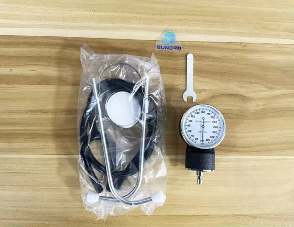 Main-04 SR-AB02 Aneroid Sphygmomanometer Medical Sphygmomanometer with Dual Head Stethoscopefor Hos Ital Use