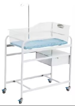 SC-C Medical Crib Portable Transparent Rooming-in Infant Bed Hospital Bassinet on Casters