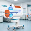 Main-04 SRP-5000A Neonatal Bilirubin Phototherapy Equipment Device White LED Lamp Auto Thermal Control Optional Lifting Base
