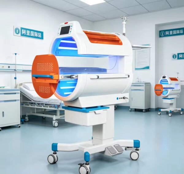 Main-04 SRP-5000A Neonatal Bilirubin Phototherapy Equipment Device White LED Lamp Auto Thermal Control Optional Lifting Base
