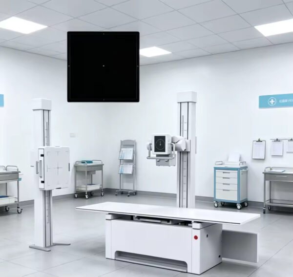 Main-04 SR32DR-C 32kW Manual Lift Digital X Ray Complete Set 380V 40-150KV 10-630mA DR Radiography System