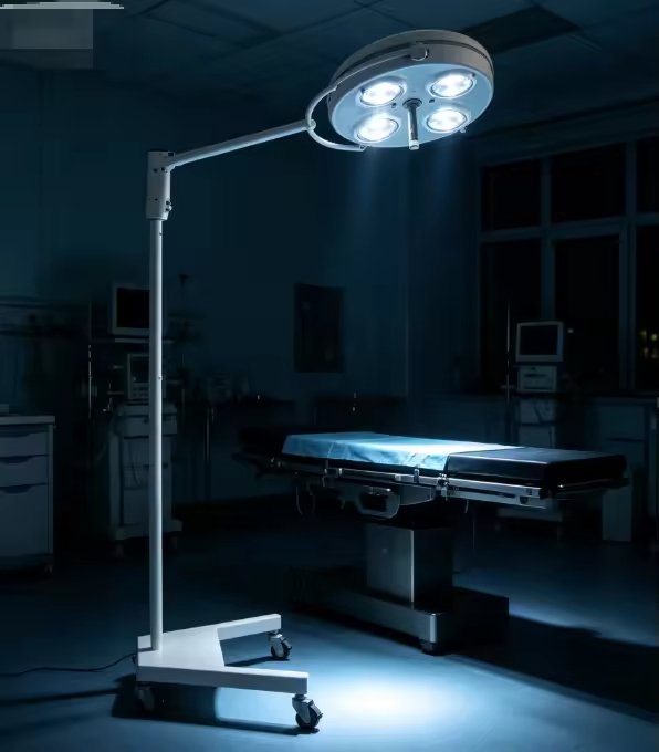 Main-04 SRM-4A/SRM- 4B Halogen Lamps with Camera Minor Operation Lighting and Ceiling Mount Convenient for Surgical Use