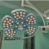 SRC-7/7LED  Electric 5+5 Petal LED Shadowless Lamp Operating Light Adjustable Bracket/Sterilizing Handle High CRI 90
