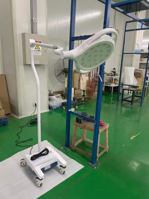 YDE300D Portable LED Operating Light Adjustable Shadowless Operating Surgical Lamp on Stand