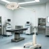 Main-04 SR-H9D Mobile Stand 500mm Single Head LED Exam Lamp Adjustable Spot Operating Examination Light