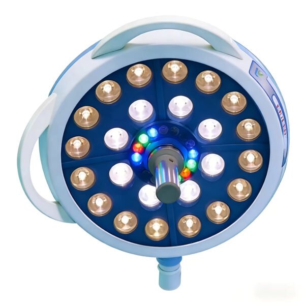 Main-04 SR-LED7+5 Surgical Shadowless Lamp Wall-Mounted Electric Operating Lamp Adjustable Color Temperature