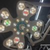 Main-04 ZW-F71/58S Operating Lamp LED Shadowless Surgical Light Ceiling Petal Shaped Operation Light Lamparas Quirurgicas
