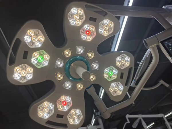 Main-04 ZW-F71/58S Operating Lamp LED Shadowless Surgical Light Ceiling Petal Shaped Operation Light Lamparas Quirurgicas