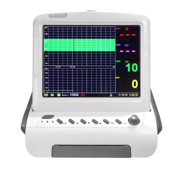 SR-9000A Fetal Monitor CTG Machine Cardiotocography Medical Fetal Monitor for External Monitoring Baby Heartbeat
