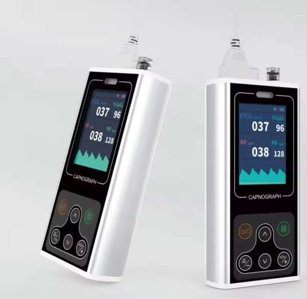 Main-05 CA10S Light LCD Display Capnograph with Respiratory Waveform