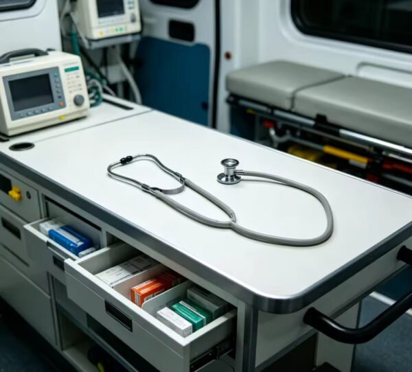 SR-AB05 Professional Manual Cardiology Stethoscope Dual Head Medical-Grade CE Certified Class II for Nurses & Cardiologists