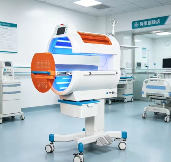 Main-05 SRP-5000A Neonatal Bilirubin Phototherapy Equipment Device White LED Lamp Auto Thermal Control Optional Lifting Base