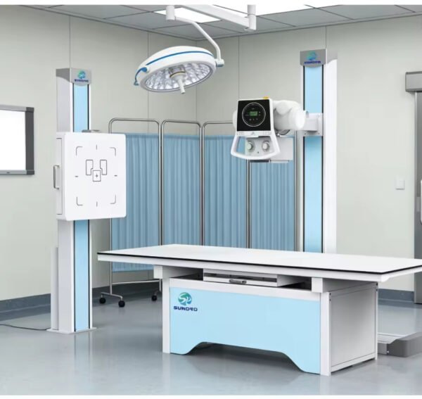 SR32R-E Electric Lifting Medical Radiography 32KW Stationary X Ray Machine With Flat Panel Detector