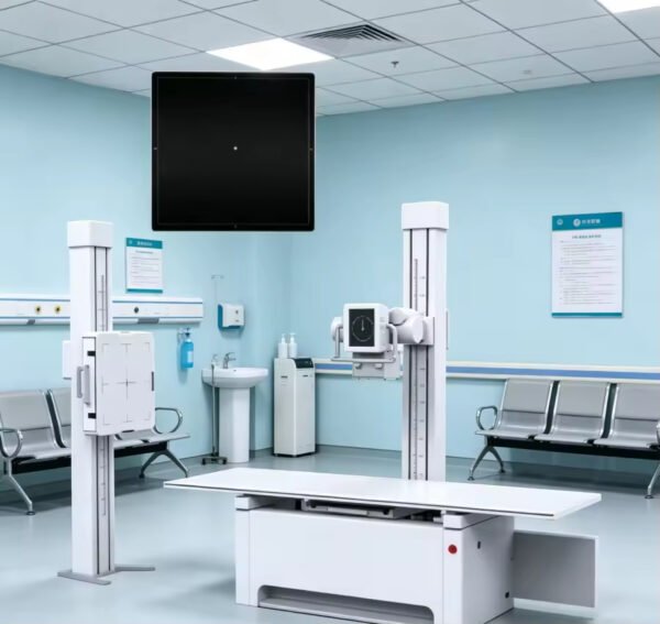 Main-05 SR32DR-C 32kW Manual Lift Digital X Ray Complete Set 380V 40-150KV 10-630mA DR Radiography System