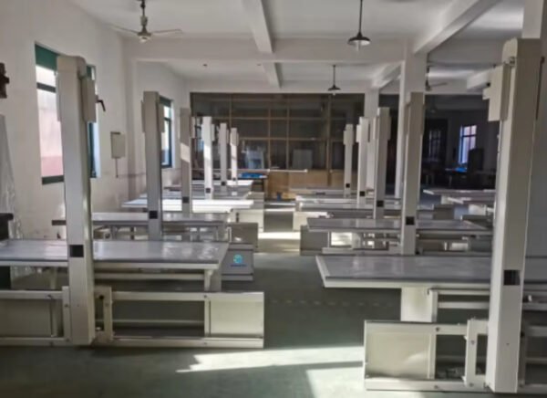 Main-05 SR-1000ND 50kw Electric Dual-Column Steel Flat Panel Digital Radiography System